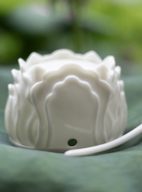 大萌制 宋代仿玉芙蓉冠 汉服发冠 男 头冠发饰 3d打印树脂