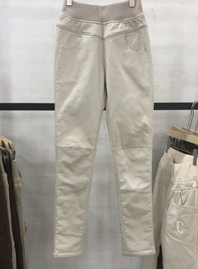 2025冬季新款夹棉加厚保暖尹衣社棉裤0808高腰弹力显瘦外穿女长裤