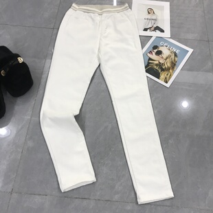 长裤 新款 3H品牌6609弹力纯棉女高腰显瘦外穿小脚休闲流行棉裤