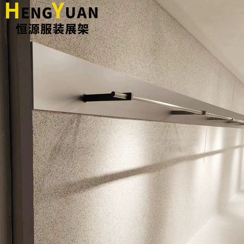 服装店展示架上墙式工业风挂衣架