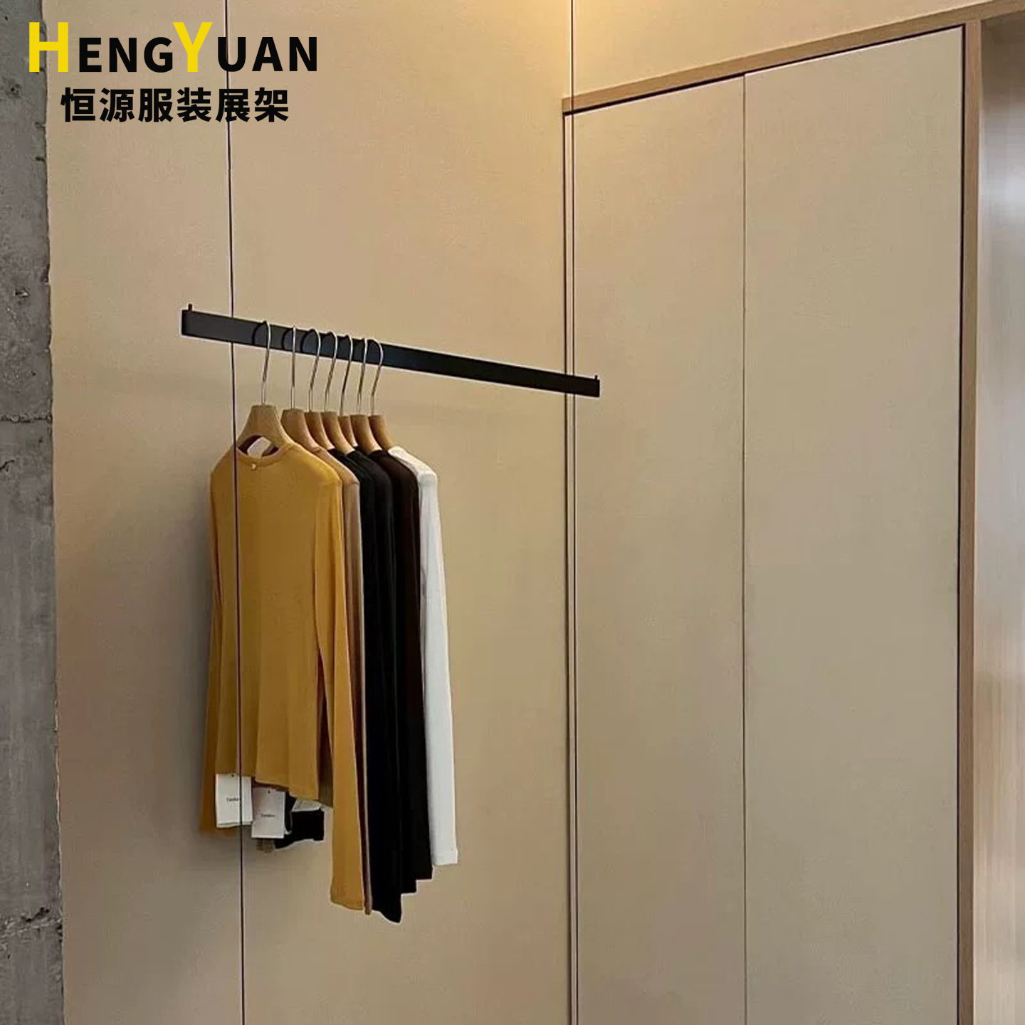 服装店吊架展示架悬挂衣架钢丝架