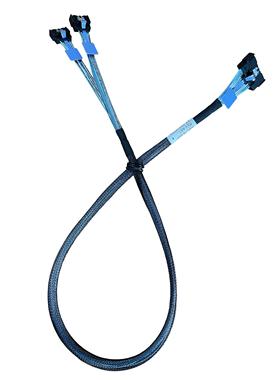 安费诺 RMC74-6891 MCIO 8i SFF-TA-1016 转 MCI0 4i X2 数据线