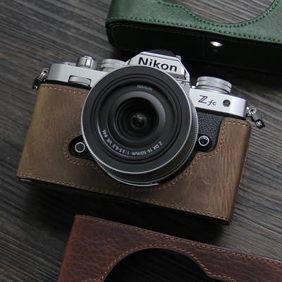 适用尼康ZFC相机套真皮底座