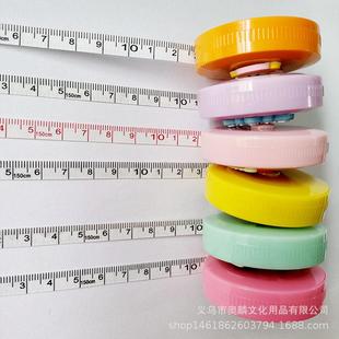 直销圣诞节礼物卡通皮尺软尺迷你小卷尺量三围家用学生文具外 新款