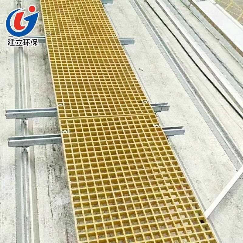 新款直销玻璃钢格栅 鸽舍养殖场漏粪格栅板洗车房格栅树池篦子地