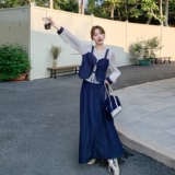 现货假两件半身裙两件套2C282-921P160K228，女装套装/套裙，2C282