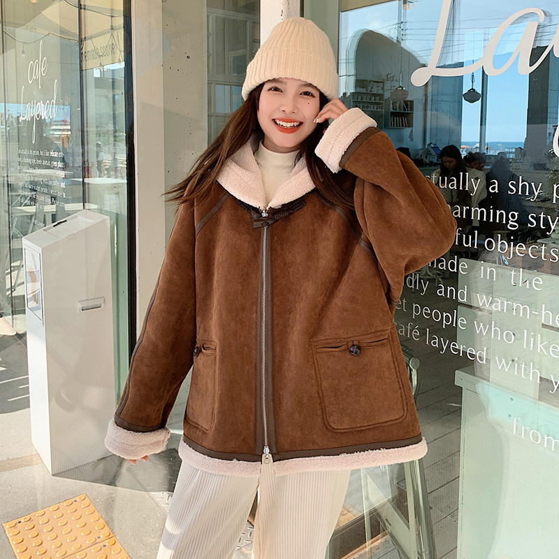 两穿皮毛一体买家秀已更2C282-6653P185K268,女装短外套,2C282