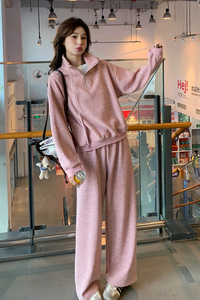 粉色卫衣套装2C282-669P125K188图片