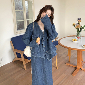 现货数据好百搭牛仔套装2C282-907P145K198图片
