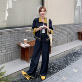现货撞色牛仔套装外套女2C282-972P175K248，女装套装/套裙，2C282