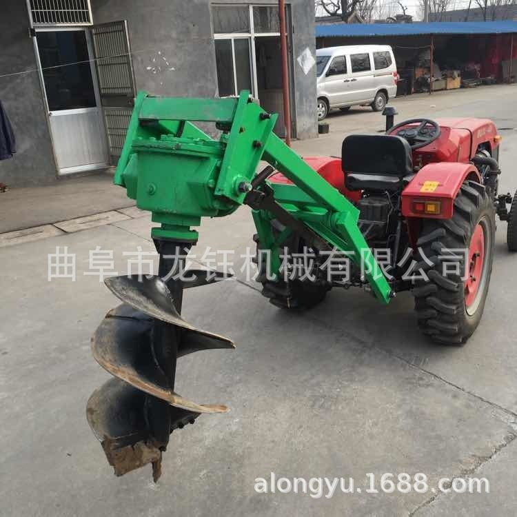 后悬挂带动钻坑机 园林绿化植树挖坑机 螺旋式植树挖坑机