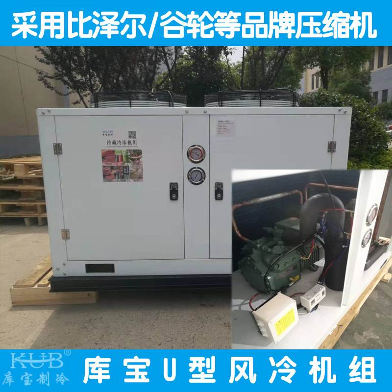 供应12匹谷轮风冷箱式机组 蔬菜 水果冷藏保鲜用制冷机组 冷库