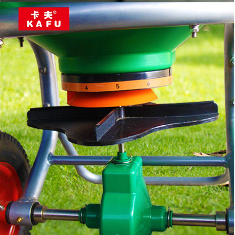 卡夫MG2000旋转施肥机播种机均匀草坪撒种子肥料手推式撒盐机