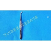 实验室镊子 弯头尖头镊子 10cm不锈钢优质弯头镊子 不锈钢镊子