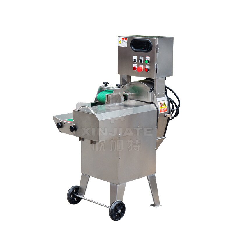 多功能土豆切片机自动蔬菜切丝切丁机电动单头切菜机器工厂食堂用