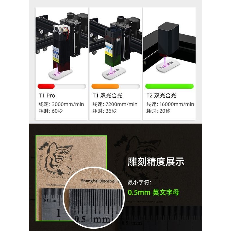 （2022新款）激光雕刻机小型自动镭射不锈钢打标机便携切割刻字机