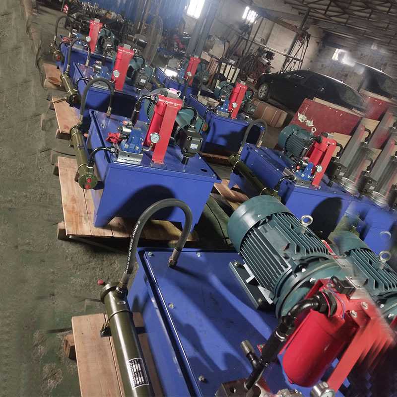 厂家批发电动液压泵站超高压双向双路液压泵加工生产油压泵站系统