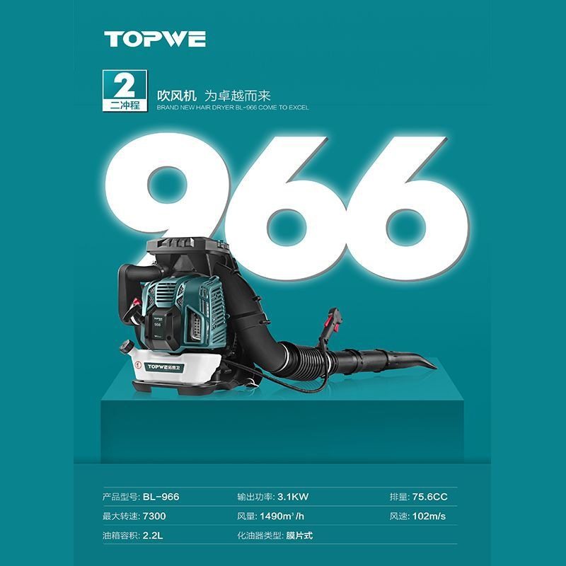 定制款马路吹风机园林吹雪机大功率路面背负式跨境多功能