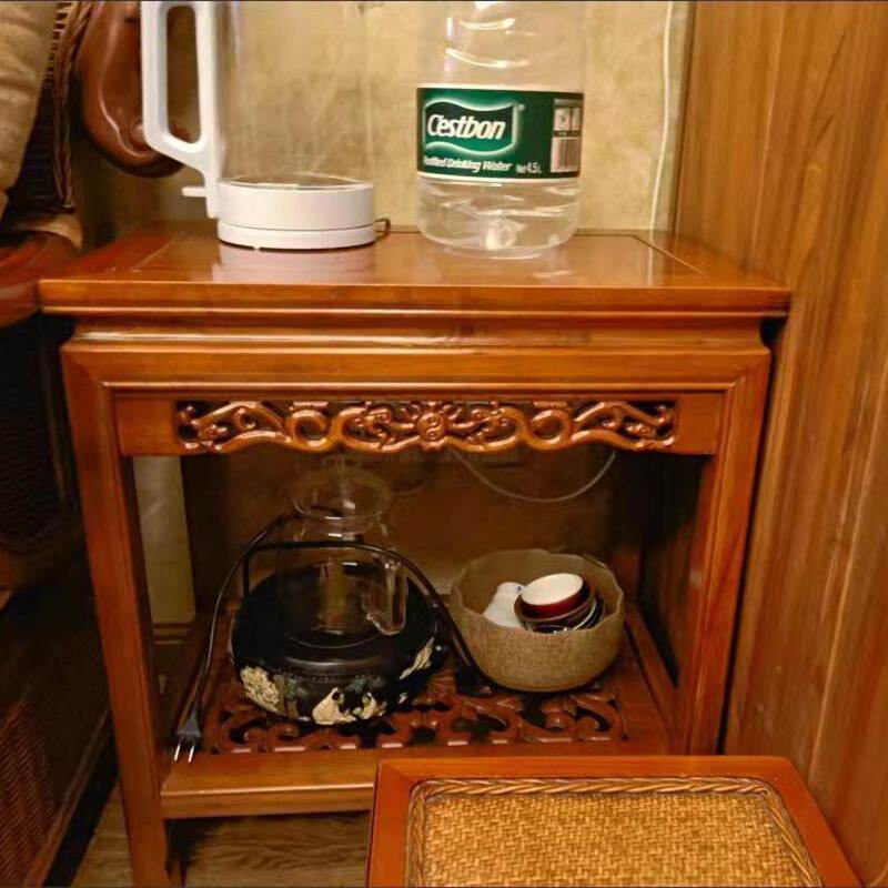 花架实木承重盆景架客厅摆桌饰鱼缸奇石木质置物架中式工艺礼品架