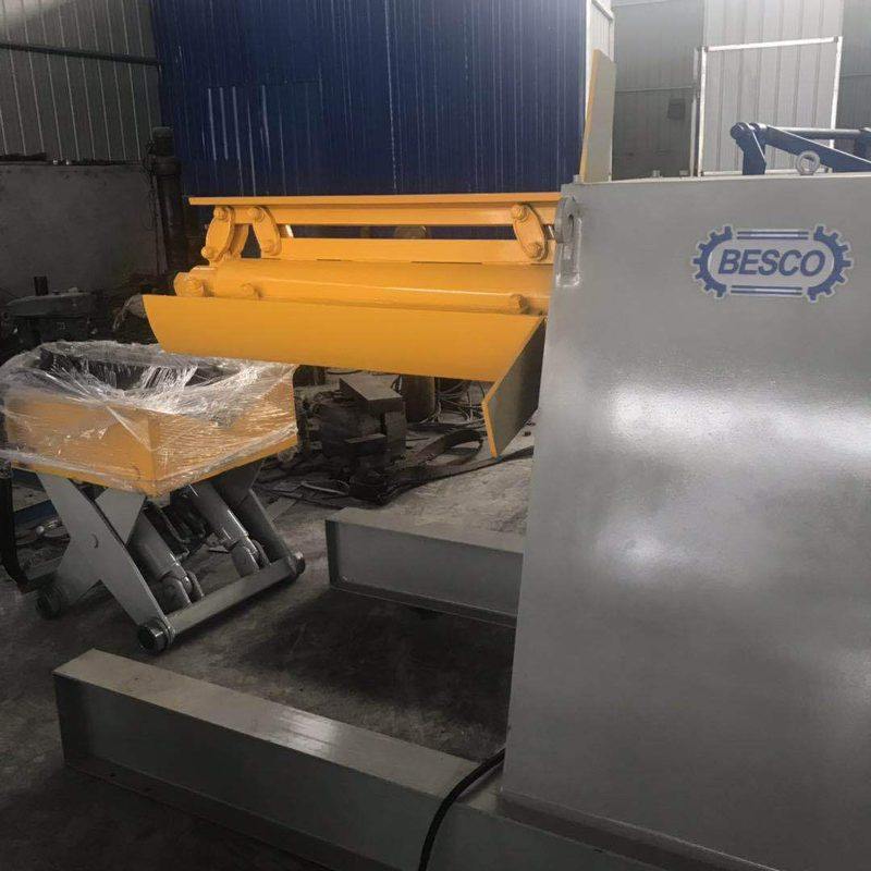 供应MT300电动材料架收卷机 冲床自动上料机带钢开卷上料机