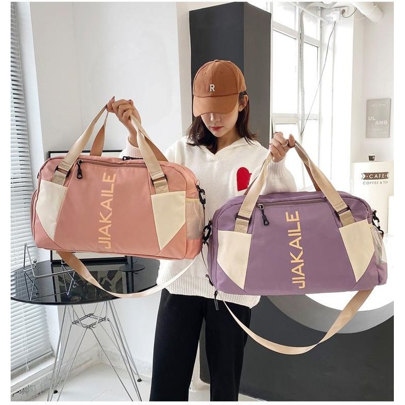 新品 旅行包2022新款干湿分离运动手提单肩包健身瑜伽包大容量包