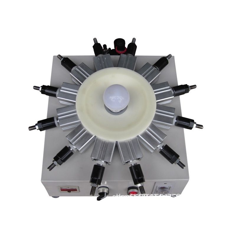 气动台式箱式打点机 E14e27 e40灯头紧锁器 灯头铆接机