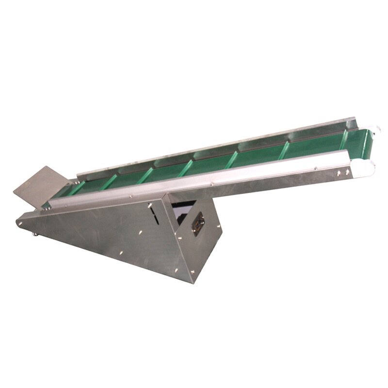 厂家直供 新款包装上料输送线  爬坡输送机小型皮带 支持定制