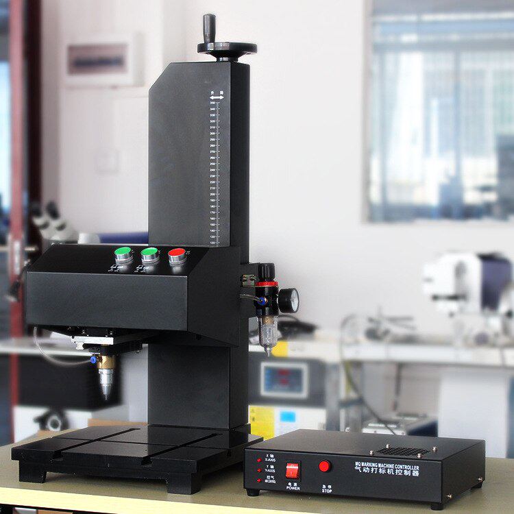 广州码清气动打标机汽车配件金属轴承电动刻字车架号打码雕刻机器