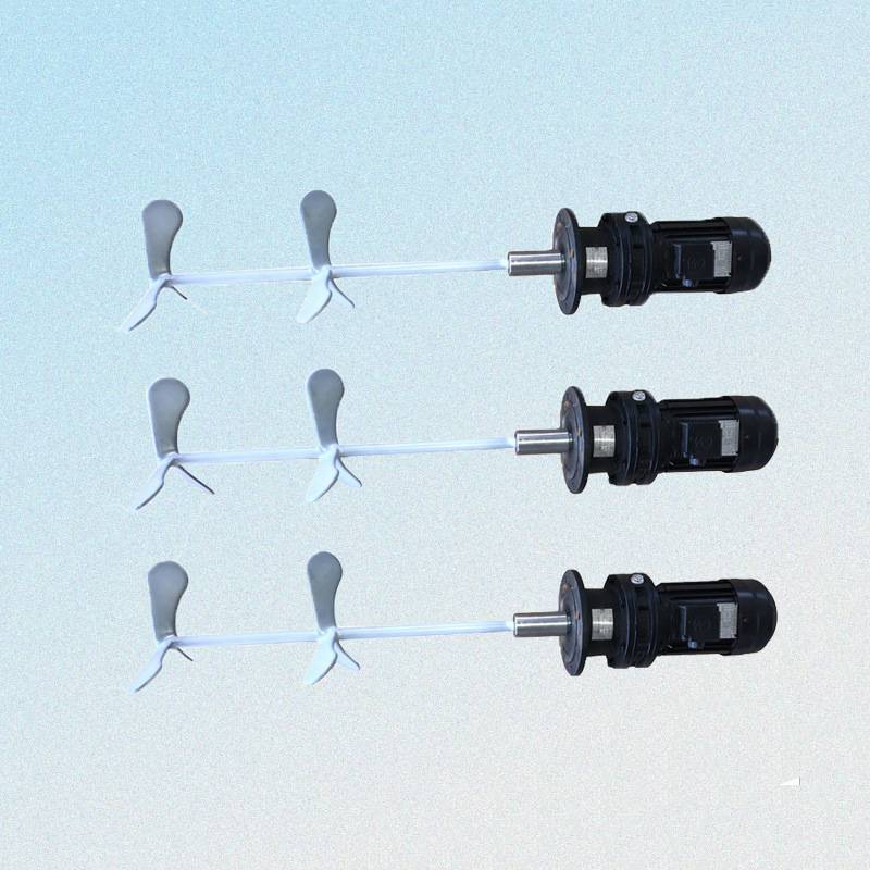 污水处理电动搅拌机 电机功率0.55KW加药搅拌机 桨式搅拌机
