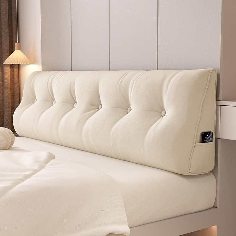 三角软包靠垫沙发床无床头靠背垫2024新款榻榻米床上大靠枕可拆洗,居家布艺,床头靠垫,淘宝优惠券,粉丝福利购,淘宝优惠卷