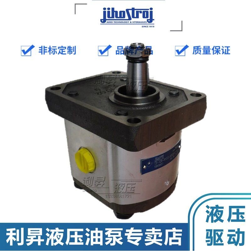 捷克JIHOSTROJ齿轮泵 Q2-34/43/51/61R-R11C11-SG04G04-N 液压泵