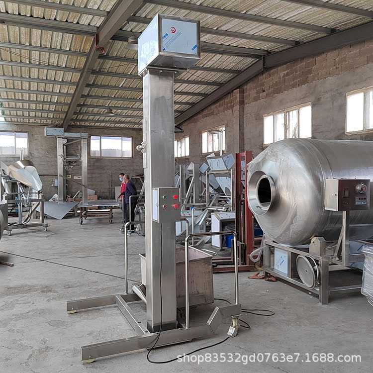 新型宠物食品装料立式提升机器 猫粮狗粮上料自动提升设备