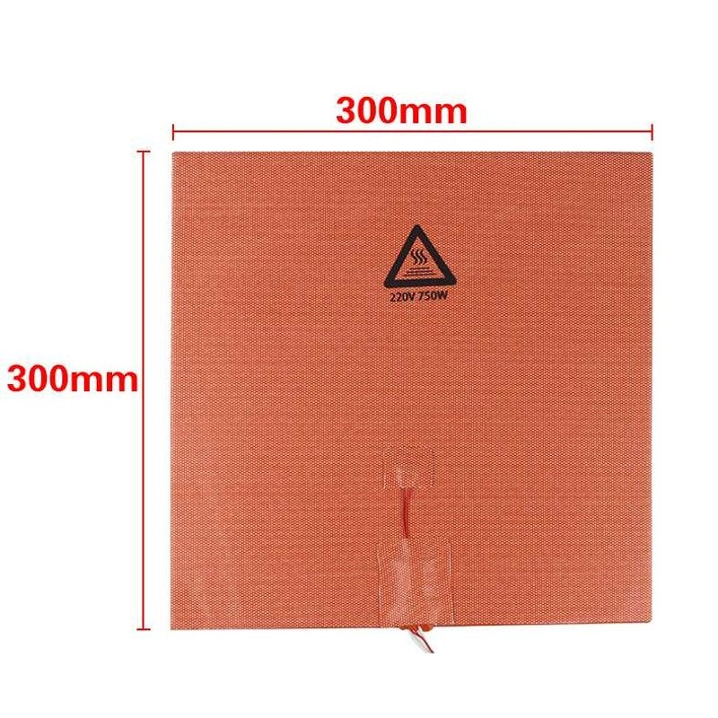 3D打印机加热床 voron/Tiny-M/annex k3/300/310/400mm进口加热垫