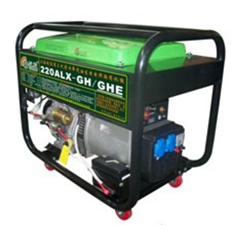 220A汽油发电焊机，发电电焊两用大功率静音变频电源