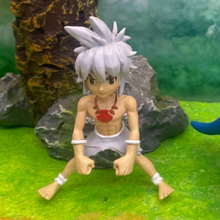 『合金时代』耐摔盲盒尺寸石器手办宠物骑乘人物罗伦斯公仔模型