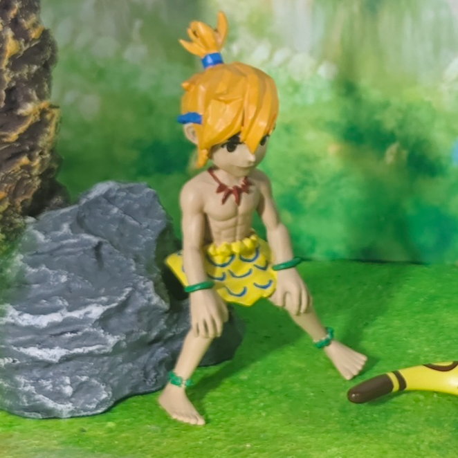 『合金时代』耐摔盲盒尺寸石器手办宠物骑乘人物强普公仔模型摆件