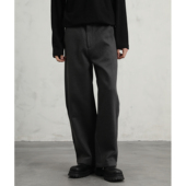 CAKUNTA 立体剪裁长裤 重工斜纹弯刀西裤 多块裁片拼接解构设计