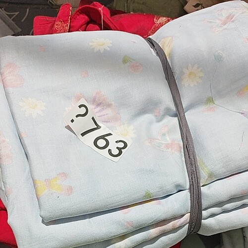 ？763双层纱四件套被罩2*2.3床单2.6*2.4枕套一对