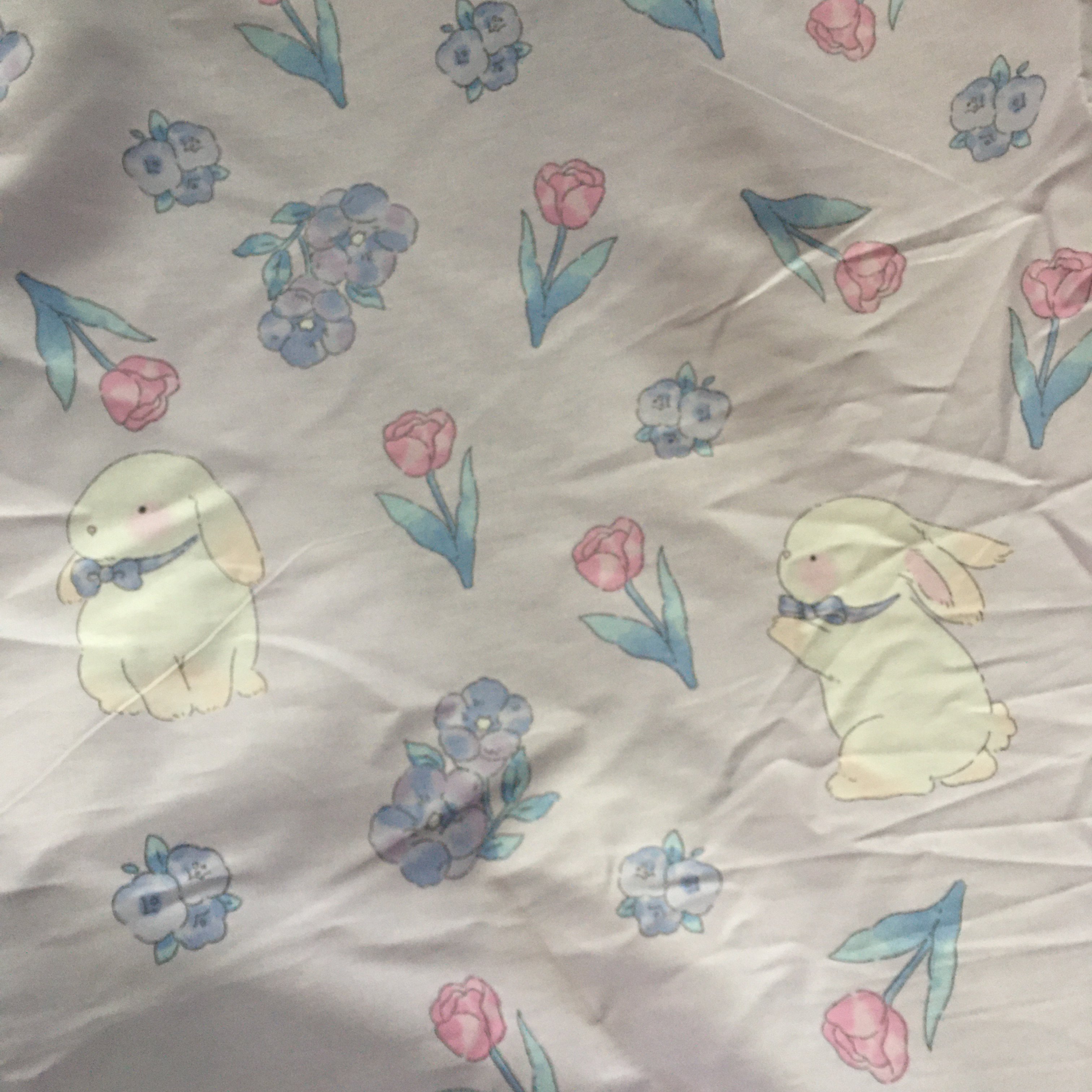 L星黛免紫纯棉无荧光布头2*2.35米被罩床单等BT