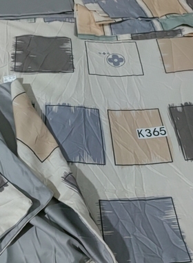 K365加密斜纹四件套被罩2*2.3床单2.6*2.4枕套一对