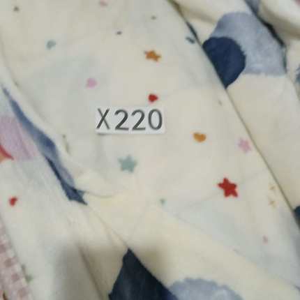 X220牛奶绒被罩2*2.3微瑕跳线
