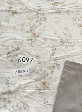 k097纯棉斜纹被罩1.8*2.2米微瑕e