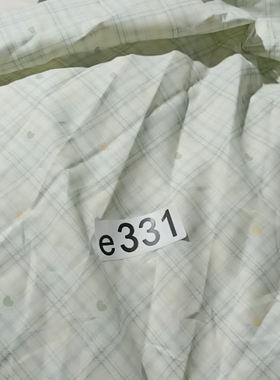 E331纯棉斜纹床单2*2.3
