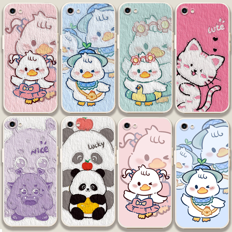适用oppoa59s手机壳熊猫0pp0a59m防摔a59手机套可爱鸭oppoa59软胶a59s