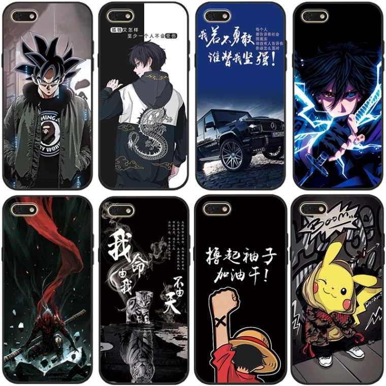 华为畅享8e青春版手机壳dra-al00学生8elite防摔软胶保护套酷帅潮男