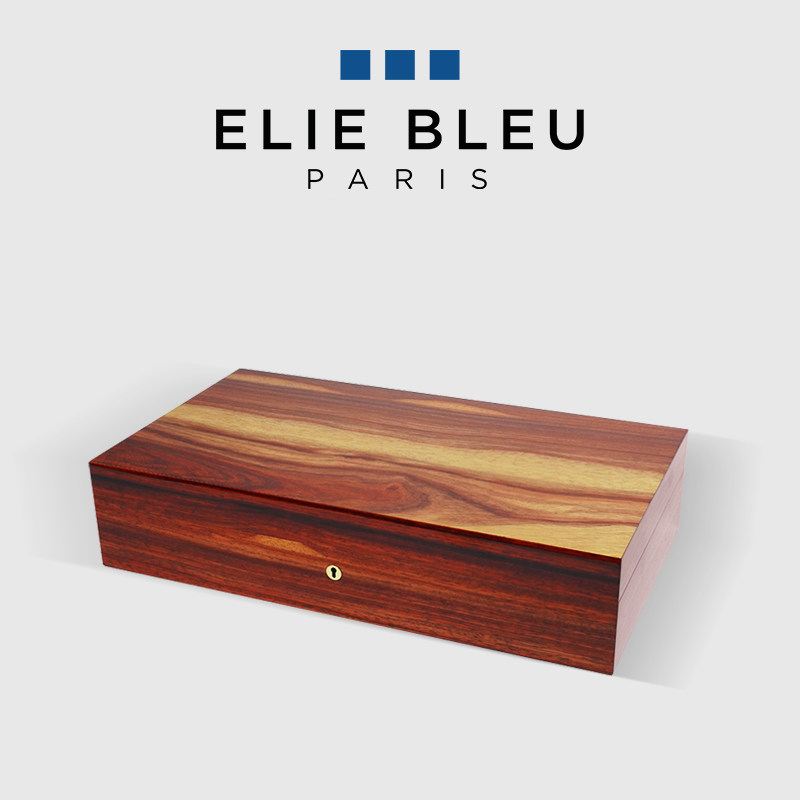 ELIE BLEU红花梨系列250支装雪松木雪茄保湿盒古巴雪茄烟盒