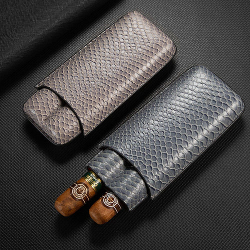 CIGARLOONG茄龙套牛皮革面料便携