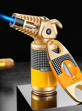 CIGARLOONG茄龙雪茄打火机便携式雪茄烟具套装雪茄V型剪刀CL-25WT