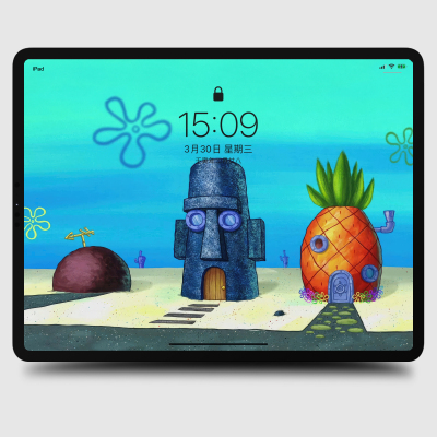 80张海绵宝宝ipad壁纸4K电脑壁纸可爱女生卡通壁纸Macbook壁纸