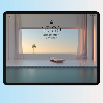 YOGAWP精选 39张极简主义室内场景ipad壁纸平板壁纸简约壁纸超清